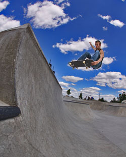 Austin skateboarding at riley skate park in farmington michigan Photography